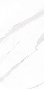 Statuary Blanco Polished vloertegel marmer look 60x120 cm wit glans