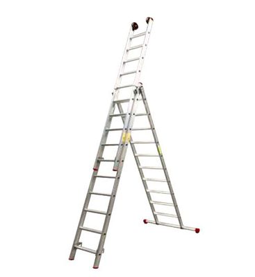 Little jumbo Reformladder Superpro Recht Met Stabilisatiebalk - 3x12 - 1250470312