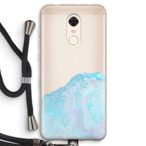 Fantasie pastel: Xiaomi Redmi 5 Transparant Hoesje met koord