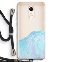 Fantasie pastel: Xiaomi Redmi 5 Transparant Hoesje met koord