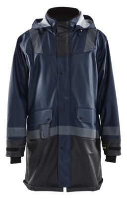 Blåkläder Regenjas LEVEL 2 43212003 | Donker marineblauw/Zwart | Maat 4XL - 7330509661611
