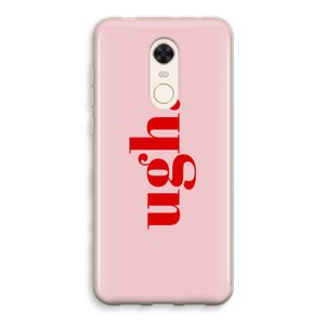 Ugh: Xiaomi Redmi 5 Transparant Hoesje