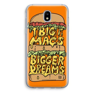 Big Macs Bigger Dreams: Samsung Galaxy J5 (2017) Transparant Hoesje