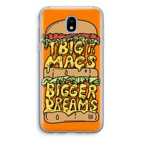 Big Macs Bigger Dreams: Samsung Galaxy J5 (2017) Transparant Hoesje