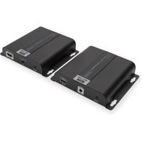 Digitus DS-55124 audio/video extender AV-zender & ontvanger Zwart