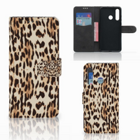 Huawei Nova 4 Telefoonhoesje met Pasjes Leopard - thumbnail