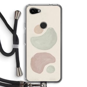 Geo #10: Pixel 3a Transparant Hoesje met koord