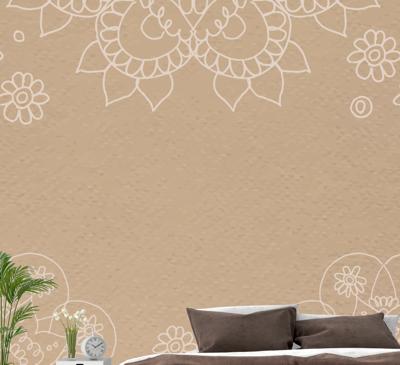 Mandala fotobehang India patroon