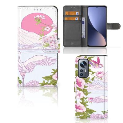Xiaomi 12 | 12X | Telefoonhoesje | Met pasjeshouder | Bird Standing