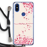 Hartjes en kusjes: Xiaomi Mi Mix 3 Transparant Hoesje met koord