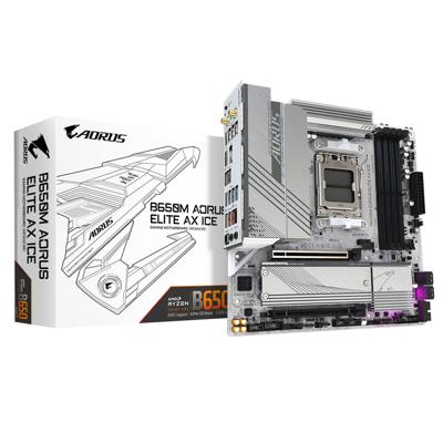 Moederbord Gigabyte B650M AORUS ELITE AX ICE AMD B650 AMD AM5