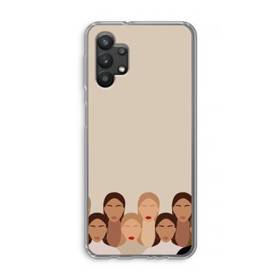 Girls girls girls: Samsung Galaxy A32 5G Transparant Hoesje