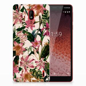 Nokia 1 Plus TPU Case Flowers