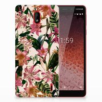 Nokia 1 Plus TPU Case Flowers - thumbnail