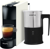 Krups Nespresso Essenza Mini XN1101 Wit + Melkopschuimer - thumbnail