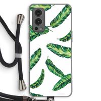 Lange bladeren: OnePlus Nord 2 5G Transparant Hoesje met koord