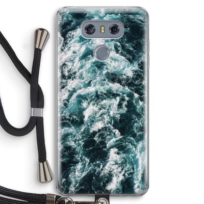 Zee golf: LG G6 Transparant Hoesje met koord