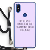 Tequila: Xiaomi Mi Mix 3 Transparant Hoesje met koord