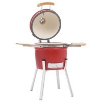 vidaXL Kamado barbecue 81 cm keramiek - thumbnail