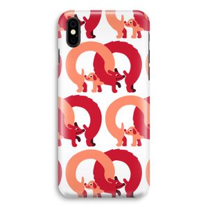 Dogs: iPhone Xs Volledig Geprint Hoesje