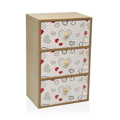 Juwelenkistje Versa Hartjes (12 x 25 x 16 cm)