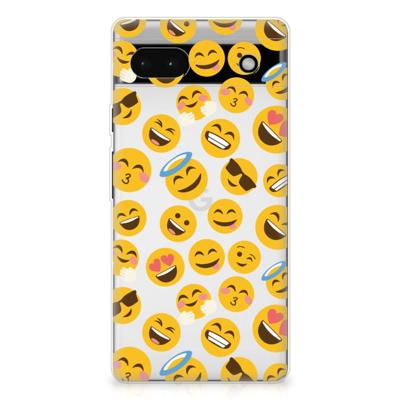 Google Pixel 6A | TPU bumper | Emoji