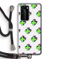8-bit N°10: Huawei P40 Pro Transparant Hoesje met koord