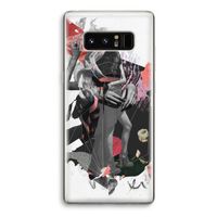Dissimulation du réel: Samsung Galaxy Note 8 Transparant Hoesje