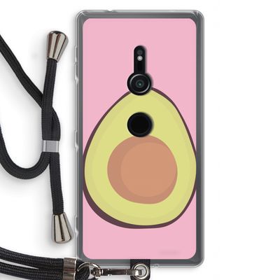 Avocado: Sony Xperia XZ2 Transparant Hoesje met koord