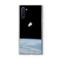 Alone in Space: Samsung Galaxy Note 10 Transparant Hoesje
