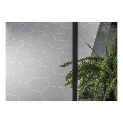 Cifre Cerámica Timeless Vloer- en wandtegel | 15x17 cm | Vintage | Mat Grijs