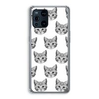 Kitten: Oppo Find X3 Pro Transparant Hoesje