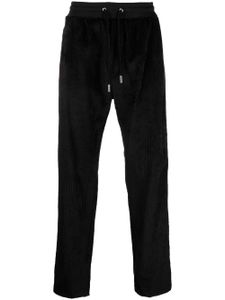 Roberto Cavalli pantalon de jogging à patch logo - Noir