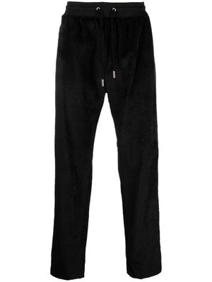 Roberto Cavalli pantalon de jogging à patch logo - Noir