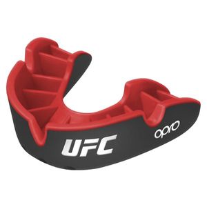 OPRO 791004 UFC Silver Superior Fit Mouthguard - Black/Red - SR