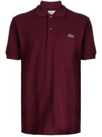 Lacoste polo en coton à logo brodé - Rouge