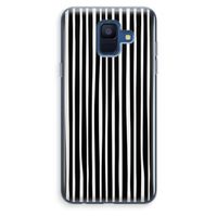 Stripes: Samsung Galaxy A6 (2018) Transparant Hoesje