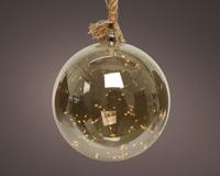 Micro LED bal d25h80 cm 50l rokerig grijs Lumineo - Lumineo