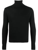 AMIRI pull en maille fine à col roulé - Noir