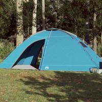 Tent 8-persoons waterdicht blauw