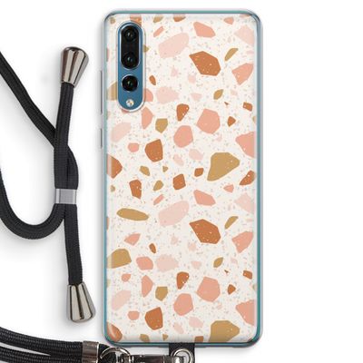 Terrazzo N°18: Huawei P20 Pro Transparant Hoesje met koord