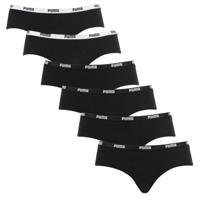 Puma Hipster Dames Zwart 6-Pack-XS