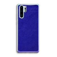 Majorelle Blue: Huawei P30 Pro Transparant Hoesje