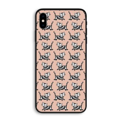 Zwarte poes: iPhone XS Max Biologisch afbreekbaar hoesje