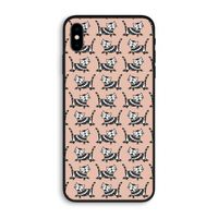 Zwarte poes: iPhone XS Max Biologisch afbreekbaar hoesje