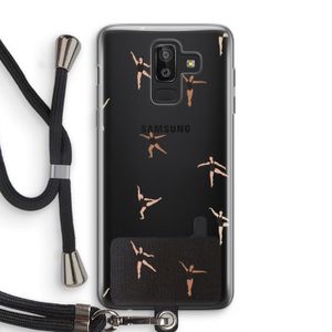 Dancing #1: Samsung Galaxy J8 (2018) Transparant Hoesje met koord