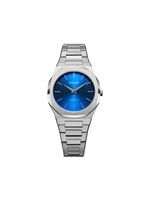 D1 Milano montre Ultra Thin 34 mm - Bleu