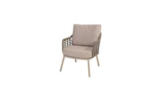 Taste Puglia low dining stoel latte - 4so