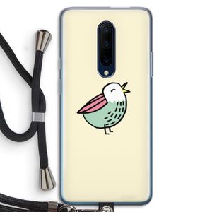 Birdy: OnePlus 7 Pro Transparant Hoesje met koord