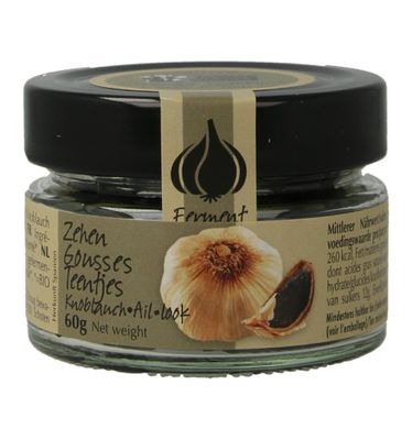Zwarte knoflook teentje bio